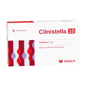 Cilnistella 10 Stellapharm 3 vỉ x 10 viên (Cilnidipine)