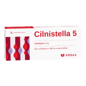 Cilnistella 5 Stellapharm 3 vỉ x 10 viên (Cilnidipine)