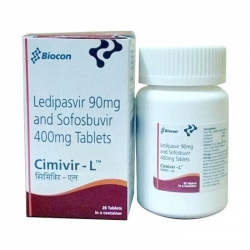 Cimivir L 90mg/400mg Biocon, Hộp 28 viên