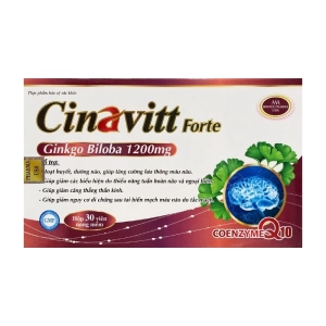 Cinavitt Forte Rostex Pharma USA 2 vỉ x 15 viên Cinavitt Forte Rostex Pharma USA 2 vỉ x 15 viên