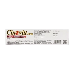 Cinavitt Forte Rostex Pharma USA 2 vỉ x 15 viên Cinavitt Forte Rostex Pharma USA 2 vỉ x 15 viên