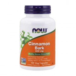 Cinnamon Bark 600mg Now 120 viên - Viên uống tinh chất quế Cinnamon Bark 600mg Now 120 viên - Viên uống tinh chất quế