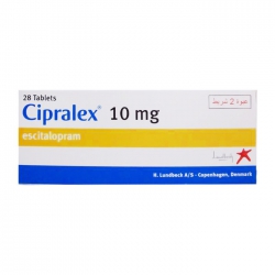 Cipralex 10mg Lundbeck 2 vỉ x 14 viên (Escitalopram) Cipralex 10mg Lundbeck 2 vỉ x 14 viên (Escitalopram)