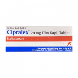 Cipralex 20mg Lundbeck 2 vỉ x 14 viên (Escitalopram) Cipralex 20mg Lundbeck 2 vỉ x 14 viên (Escitalopram)