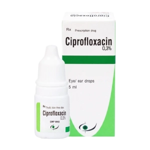 Ciprofloxacin 0.3% Bidiphar lọ 5ml (Ciprofloxacin)