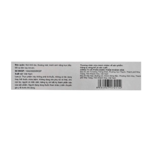 Citicolin KP 500 Khapharco 3 vỉ x 10 viên - Hỗ trợ cải thiện trí nhớ
