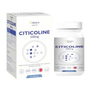 Citicoline 500mg Otivars 30 viên - Hỗ trợ tuần hoàn máu não