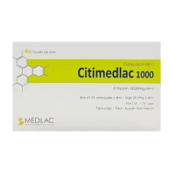 Citimedlac 1000mg Medlac 10 ống x 4ml - Trị rối loạn trí nhớ Citimedlac 1000mg Medlac 10 ống x 4ml - Trị rối loạn trí nhớ
