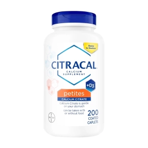 Citracal Petites Calcium Citrate +D3 200 viên - Hỗ trợ bổ sung canxi