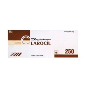 PymeClarocil 250 - Clarithromycin 250mg Hộp 1 vỉ x 10 viên