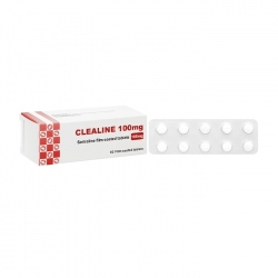 Clealine 100mg Atlantic 6 vỉ x 10 viên - Trị triệu chứng trầm cảm