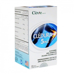 Cledura 5in1 Clevie Health 60 viên - Viên uống bổ xương khớp Cledura 5in1 Clevie Health 60 viên - Viên uống bổ xương khớp