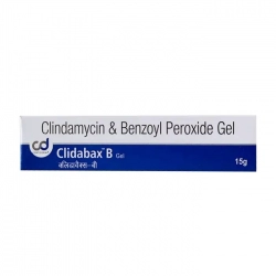 Clindamycin and Benzoyl peroxide Gel Clidabax B 15g - Gel trị mụn