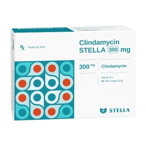Clindamycin Stella 300mg 5 vỉ x 10 viên (Clindamycin)