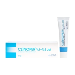 Clinoper 1% + 5% Jel Argis tuýp 25g (Clindamycin + Benzoyl Peroxide)
