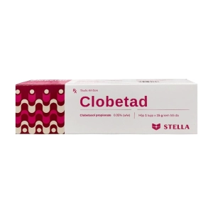 Clobetad Stellapharm tuýp 15g (Clobetasol propionate)