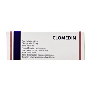 Clomedin 25mg Remedica 5 vỉ x 10 viên