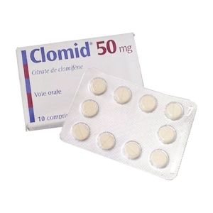 Clomid 50mg Sanofi 1 vỉ x 10 viên (Clomiphene citrate)