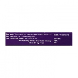 Clonicap 250mg CPC1 Hà Nội 2 vỉ x 15 viên