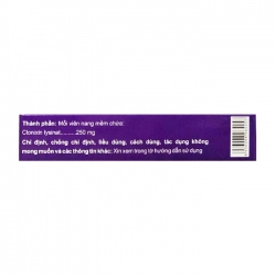 Clonicap 250mg CPC1 Hà Nội 2 vỉ x 15 viên