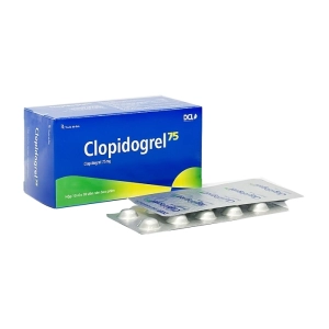 Clopidogrel 75 Pharimexco 10 vỉ x 10 viên (Clopidogrel)