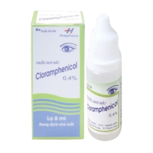Cloramphenicol 0.4% Thephaco lọ 8ml (Cloramphenicol)