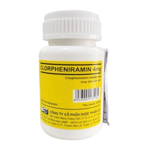 Clorpheniramin 4mg F.T Pharma 200 viên