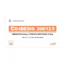 Co-Ibedis 300/12.5 Pymepharco 3 vỉ x 10 viên Co-Ibedis 300/12.5 Pymepharco 3 vỉ x 10 viên