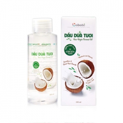 Dầu dừa tươi đa năng Coboté Raw Virgin Coconut Oil, Chai 100ml Dầu dừa tươi đa năng Coboté Raw Virgin Coconut Oil, Chai 100ml