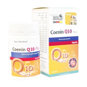 Coenin Q10 Plus Sanct Bernhard 30 viên - Hỗ trợ tốt tim mạch Coenin Q10 Plus Sanct Bernhard 30 viên - Hỗ trợ tốt tim mạch