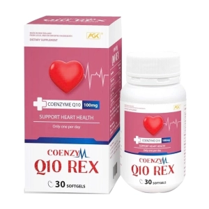 Coenzym Q10 Rex lọ 30 viên - Hỗ trợ sức khỏe tim mạch