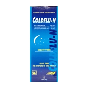 Coldflu-N Pymepharco 25 vỉ x 4 viên – Thuốc cảm cúm ban đêm Coldflu-N Pymepharco 25 vỉ x 4 viên – Thuốc cảm cúm ban đêm
