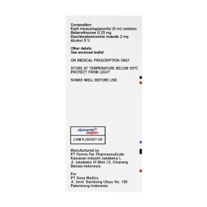 Colergis Dexa Medica 60ml (Betamethasone + Dexchlorpheniramine)