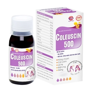 Coleuscin 500 125ml - Siro bổ phế, giảm ho