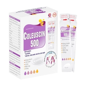 Coleuscin 500 20 gói x 10ml - Siro bổ phế, giảm ho