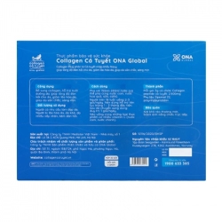 Collagen Cá Tuyết Ona Global 30 gói - Giúp bổ sung collagen, sáng da