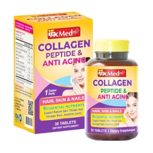 Collagen Peptide Anti Aging MediUSA 30 viên - Hỗ trợ chống oxy hóa