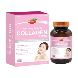 Collagen Peptis Eurovit 30 viên - Viên uống sáng da