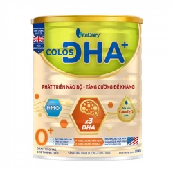 Colos DHA+ 0+ VitaDairy 400g - Giúp trẻ tăng cường miễn dịch, trí não