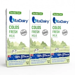 Colos Fresh Milk Vitadairy 180ml - Sữa non tươi