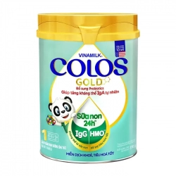 Colos Gold 1 Vinamilk 350g - Miễn dịch khoẻ, tiêu hoá tốt Colos Gold 1 Vinamilk 350g - Miễn dịch khoẻ, tiêu hoá tốt