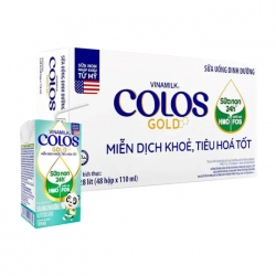 Colos Gold Vinamilk 48 hộp x 110ml - Miễn dịch khoẻ, tiêu hoá tốt Colos Gold Vinamilk 48 hộp x 110ml - Miễn dịch khoẻ, tiêu hoá tốt