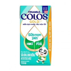 Colos Gold Vinamilk 48 hộp x 110ml - Miễn dịch khoẻ, tiêu hoá tốt Colos Gold Vinamilk 48 hộp x 110ml - Miễn dịch khoẻ, tiêu hoá tốt