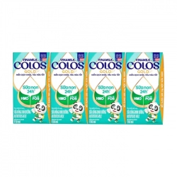 Colos Gold Vinamilk 48 hộp x 110ml - Miễn dịch khoẻ, tiêu hoá tốt Colos Gold Vinamilk 48 hộp x 110ml - Miễn dịch khoẻ, tiêu hoá tốt
