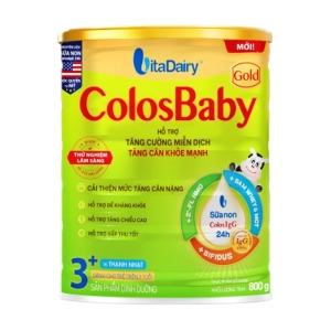 ColosBaby Gold 3+ VitaDairy 800g - Sữa dành cho trẻ trên 3 tuổi