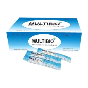 Multibio V-Biotech 10 túi x 10 gói x 1g - Hỗ trợ cải thiện đường ruột