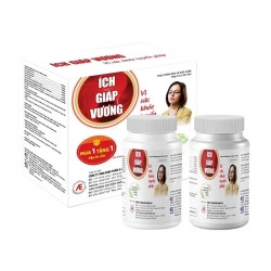 Combo ích giáp vương 1 hộp (2 lọ x 90 viên) + 1 hộp (30 viên)