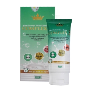 Complex 3 Kingphar 100g - Sữa rửa mặt thảo dược 
