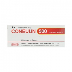 Hasan Coneulin 500mg, Hộp 30 viên