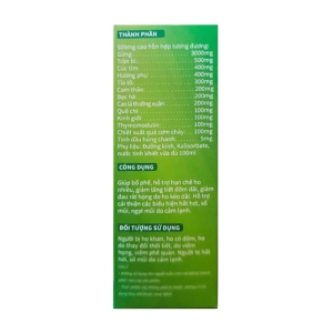 Cool Max Thymomodulin Dược Đức 4 vỉ x 5 ống - Hỗ trợ giảm đau rát họng